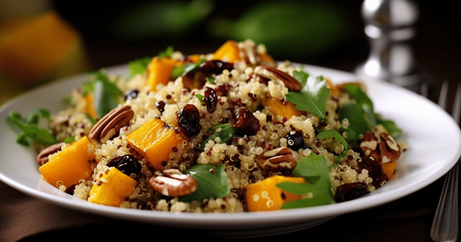 Roasted Butternut Squash and Quinoa Salad