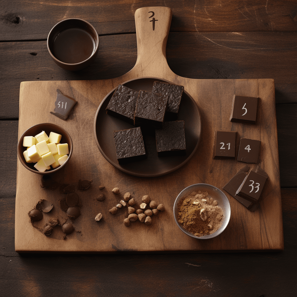 Fudge Brownie Ingredients