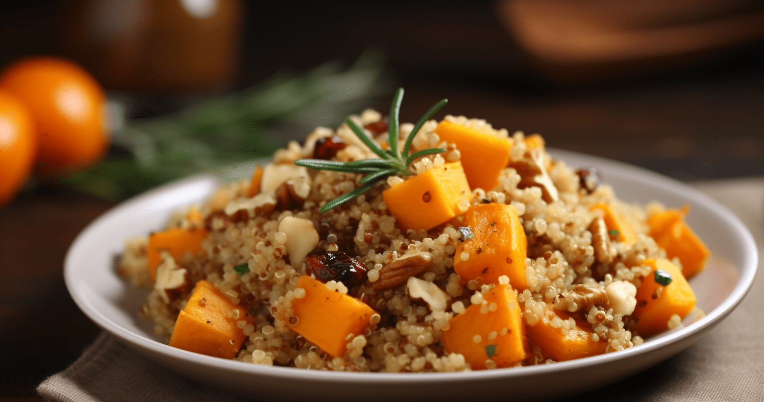 Experience the Timeless Flavors of Roasted Butternut Squash and Quinoa Salad