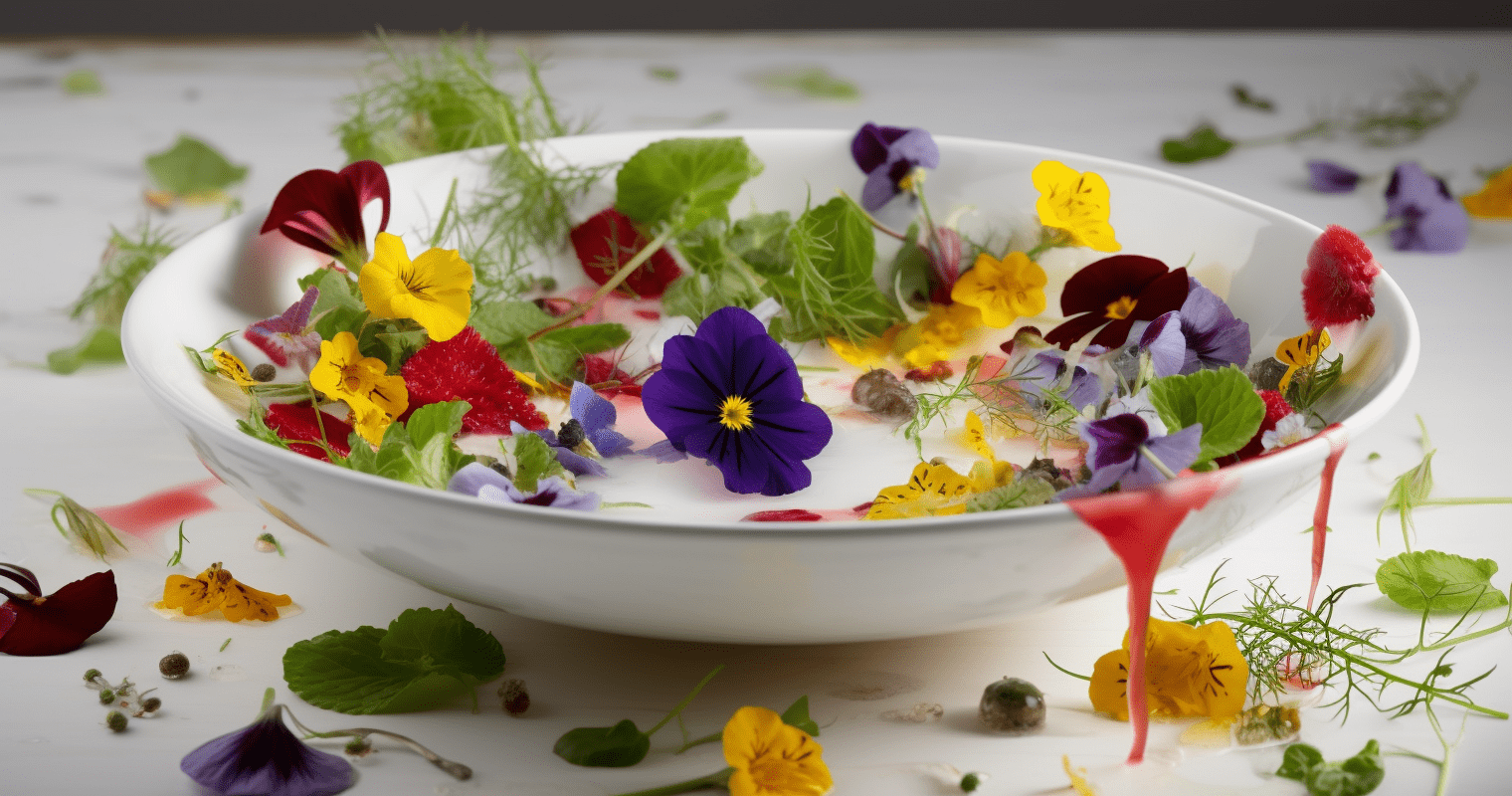 Delightful Garden Adventures: Creating an Edible Flower Salad as a Culinary Masterpiece