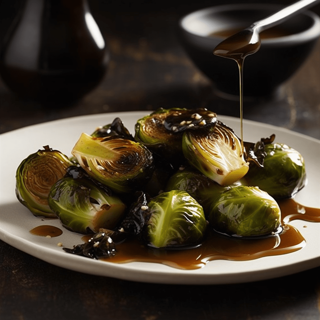 Delicious Roasted Brussels Sprouts with Balsamic Glaze Recipe