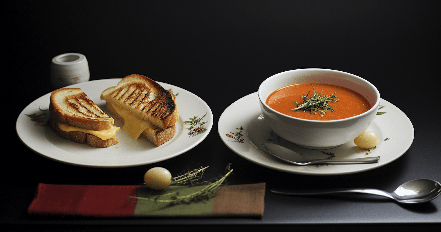 The Perfect Pair: Grilled Cheese and Tomato Soup