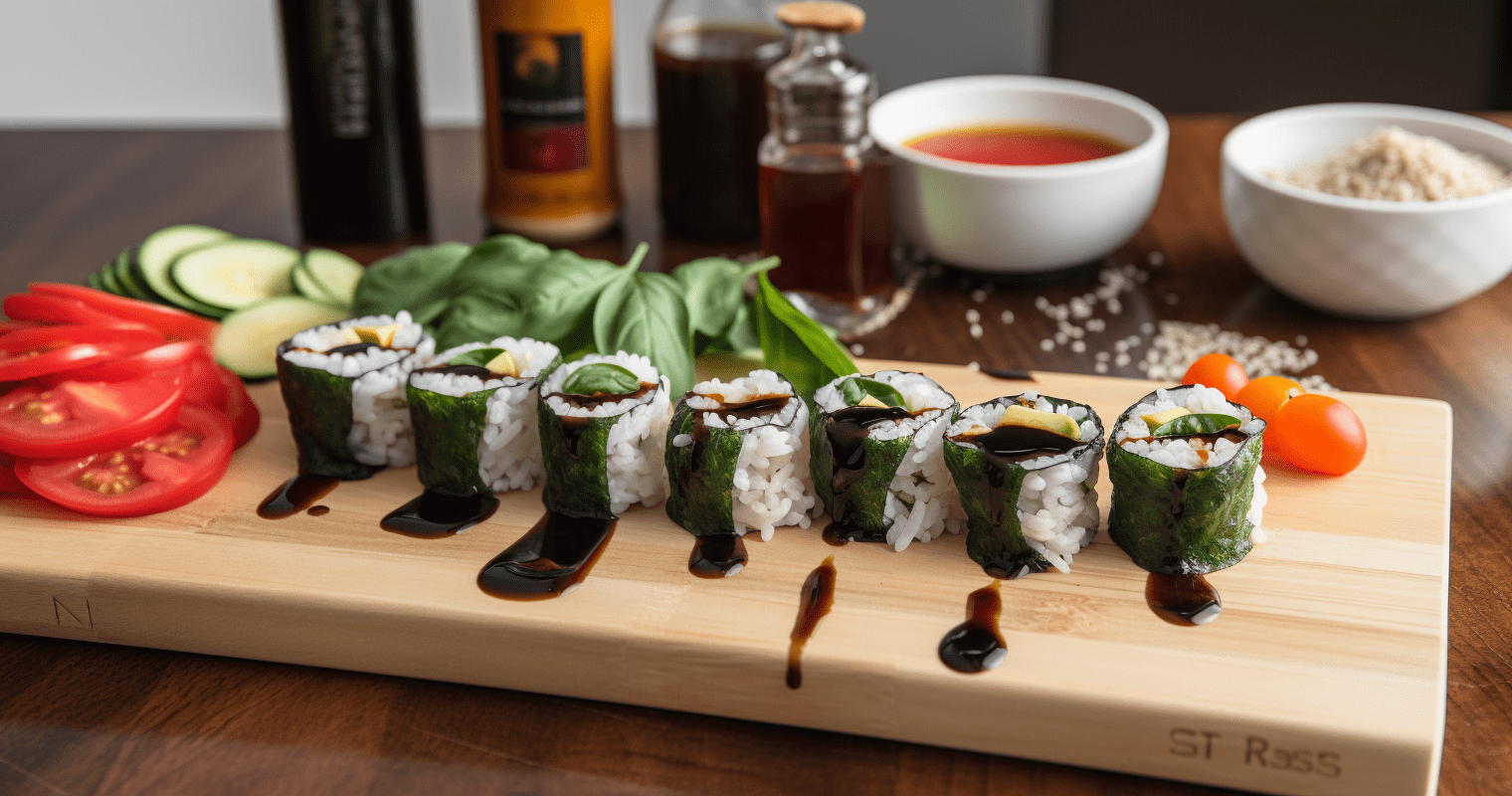 Caprese Sushi Rolls Cooking Instructions