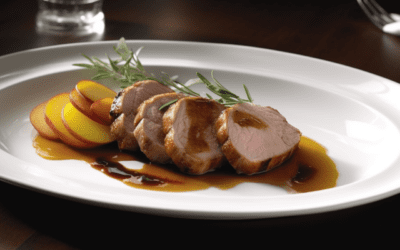 Delicious Maple-Glazed Pork Tenderloin with Roasted Apples Recipe