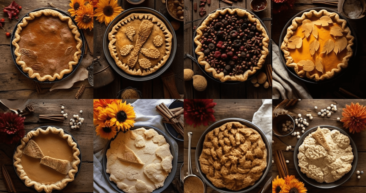 fall pies