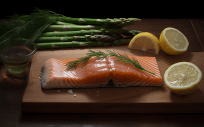 Indulge in the Flavors of the Coast with this Baked Salmon with Asparagus Recipe