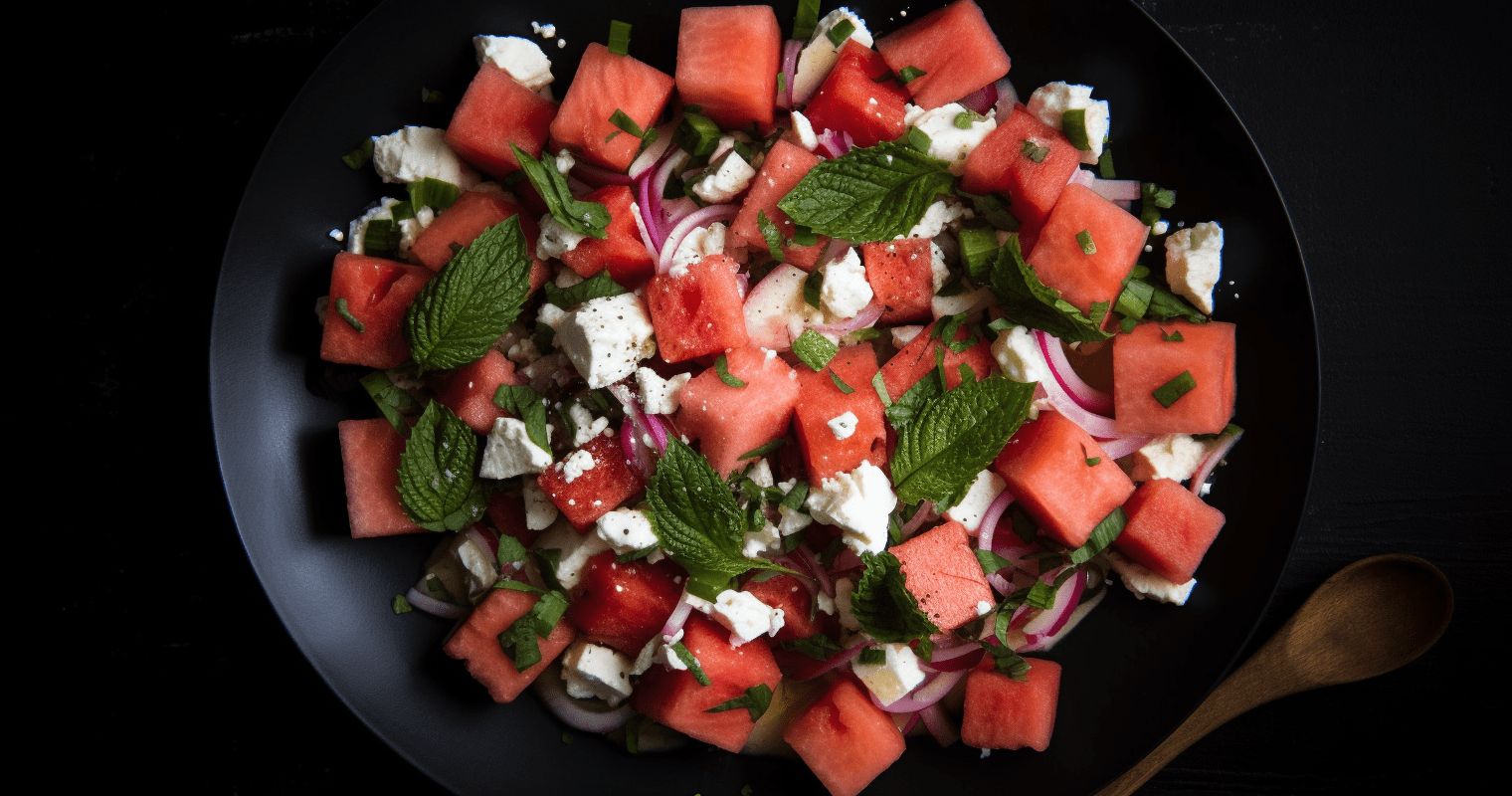 Elevate Your Summer with Watermelon and Feta Salad with Mint