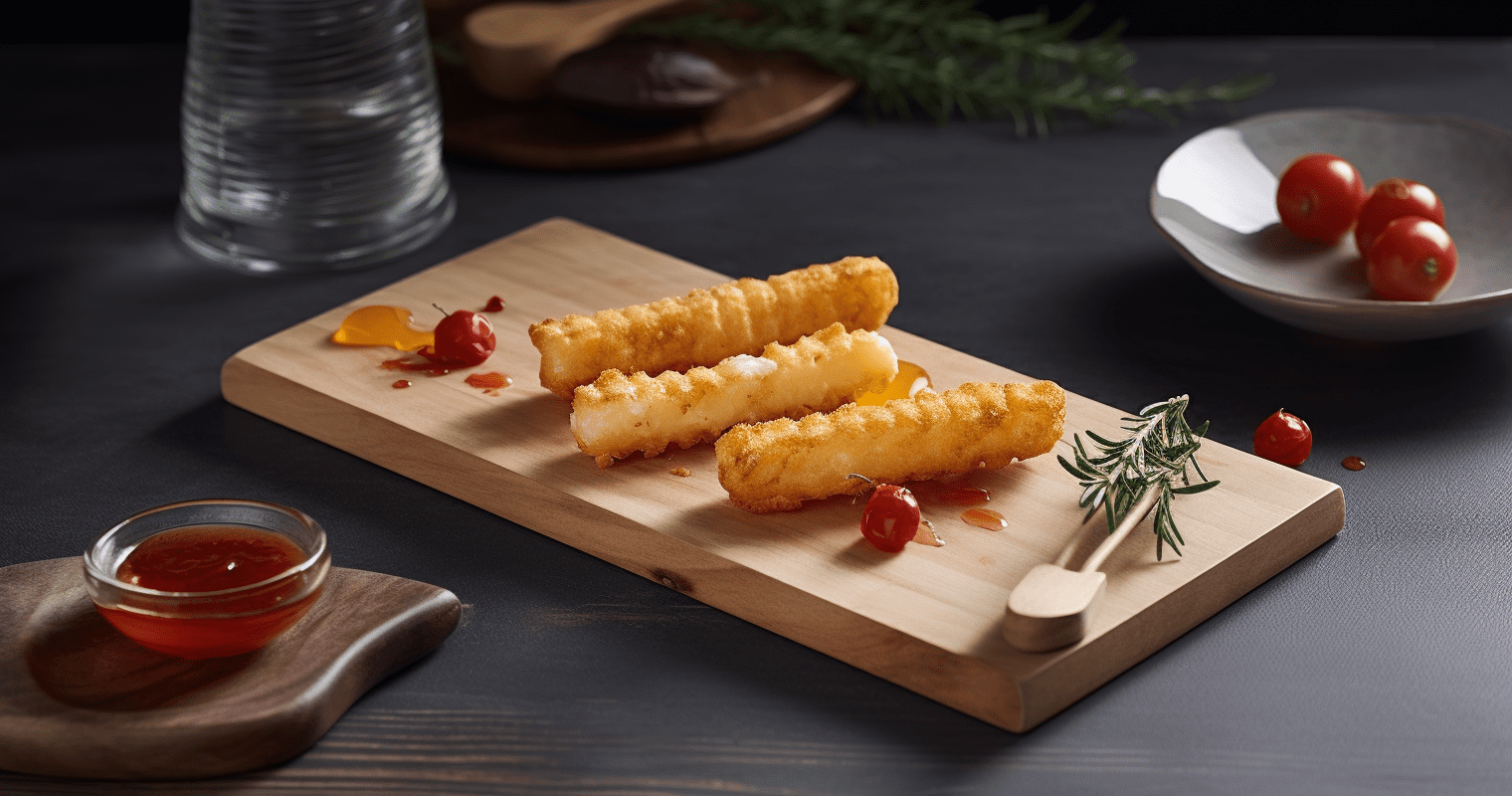 Delicious Twist on a Classic: Fried Cheese Sticks with Bacon and Peppers
