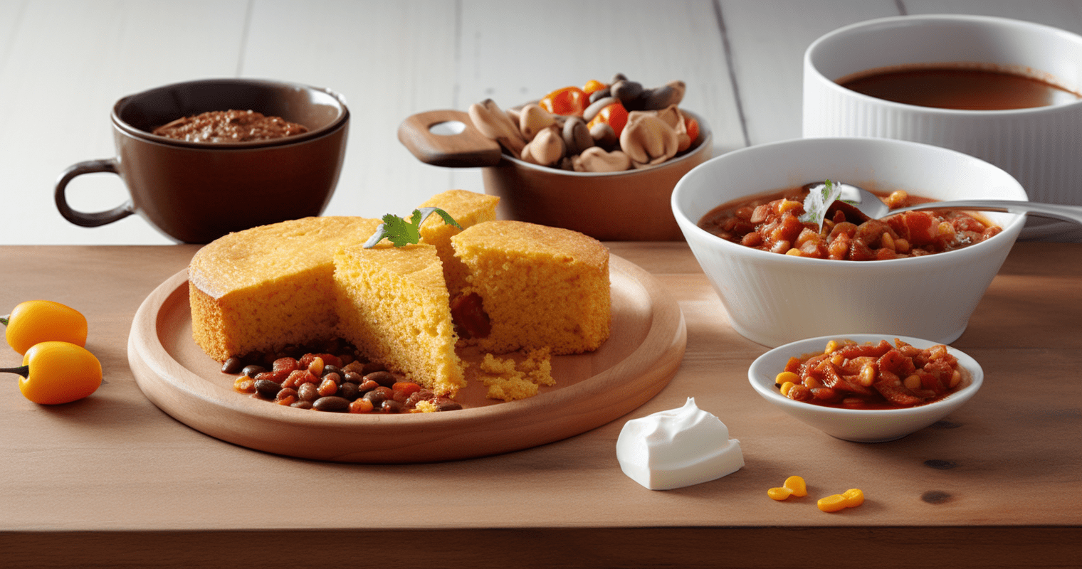 The Perfect Pair: Chili with Cornbread - A Hearty and Comforting Recipe