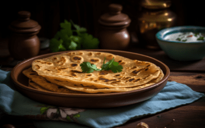 Indulge in the Irresistible Delight of Aloo Paratha with Raita