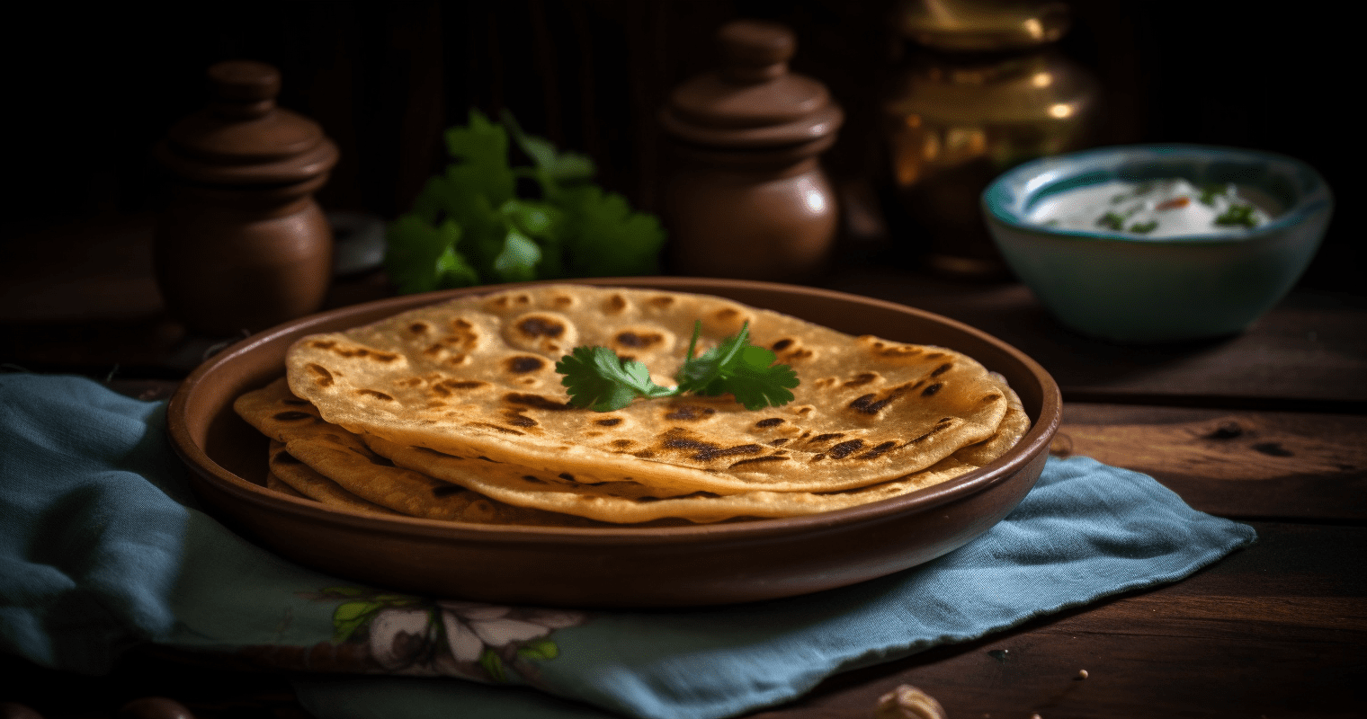 Indulge in the Irresistible Delight of Aloo Paratha with Raita