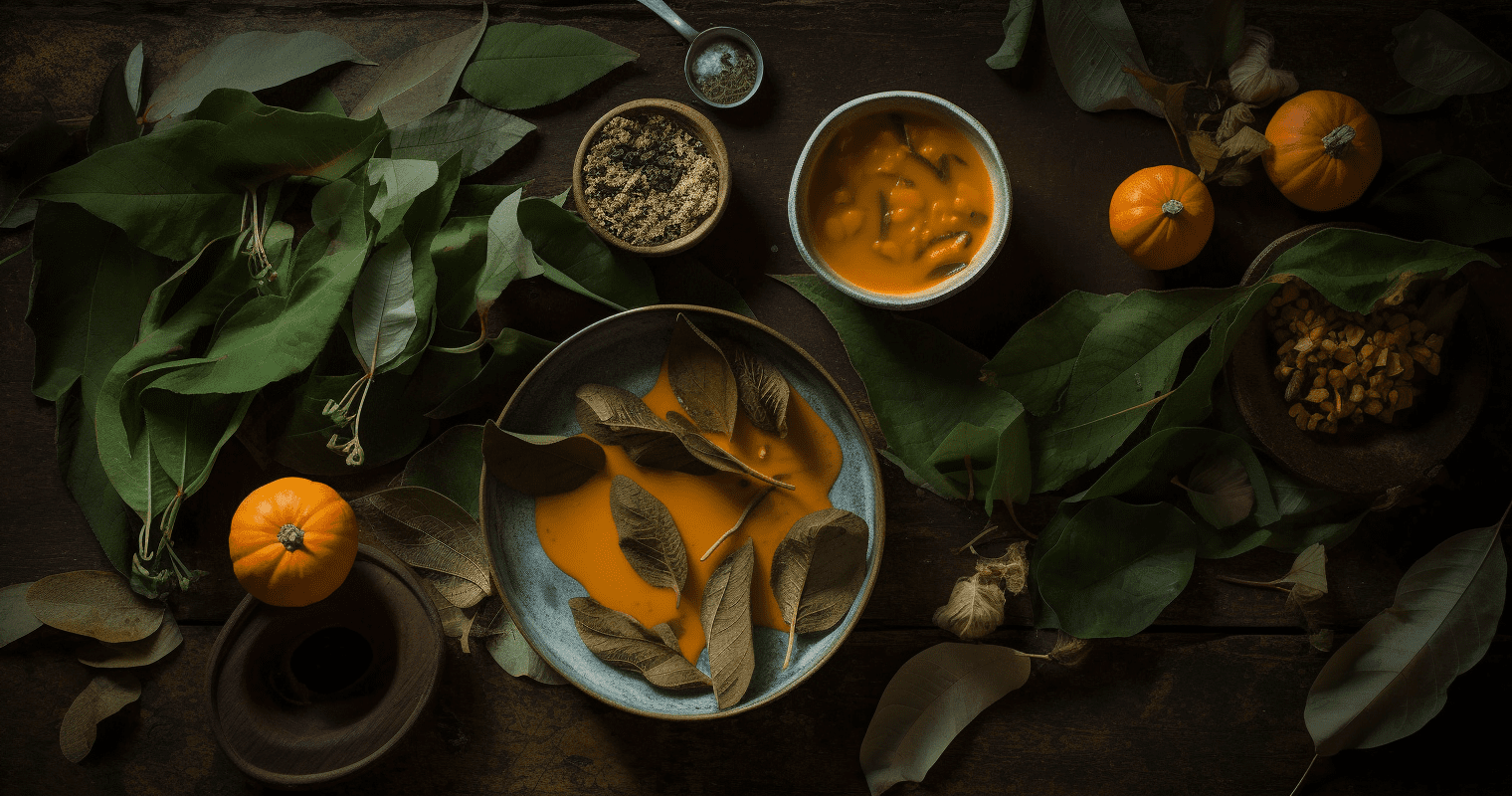 Butternut Squash Soup with Crispy Sage Leaves