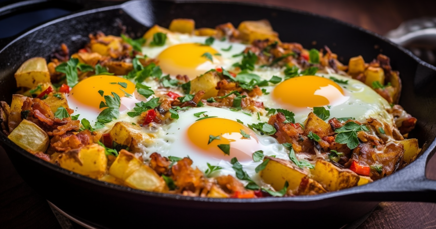 Campfire Breakfast Hash Cooking Instructions