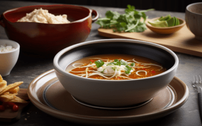 Soul-Warming Mexican Delight: Discover the Flavors of Spicy Tortilla Soup