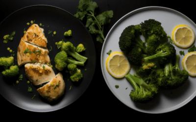 Lemon Chicken with Broccoli and Kale Salad: A Refreshing Mediterranean-Inspired Recipe