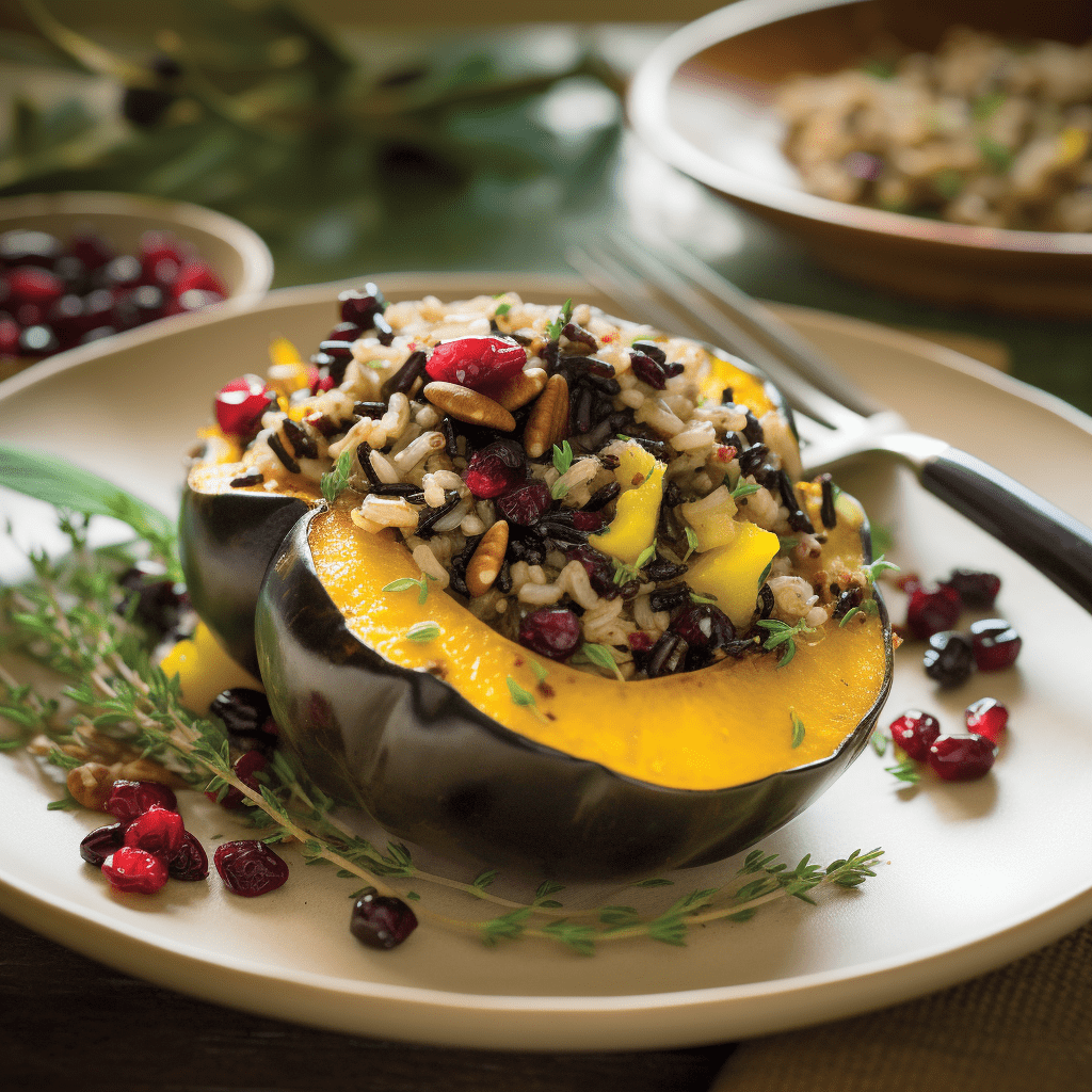 Preparing Acorn Squash