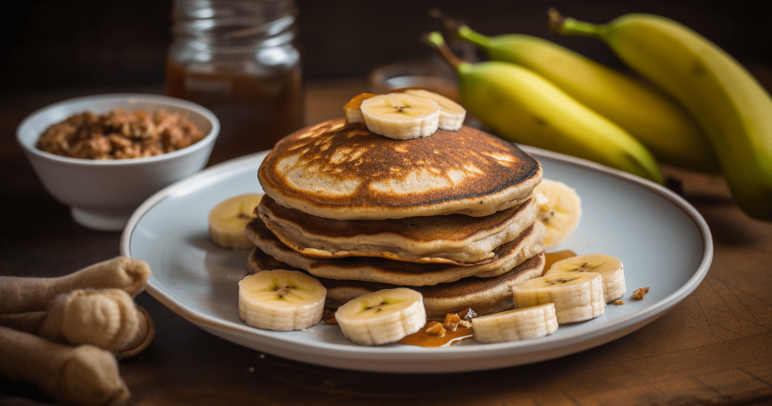 Vegan Banana Pancakes Ingredients
