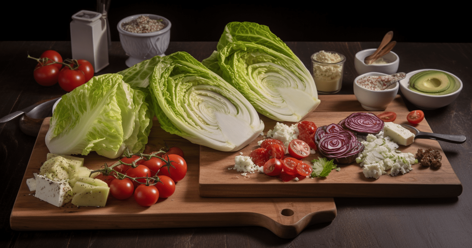 Ingredients for Classic Wedge Salad