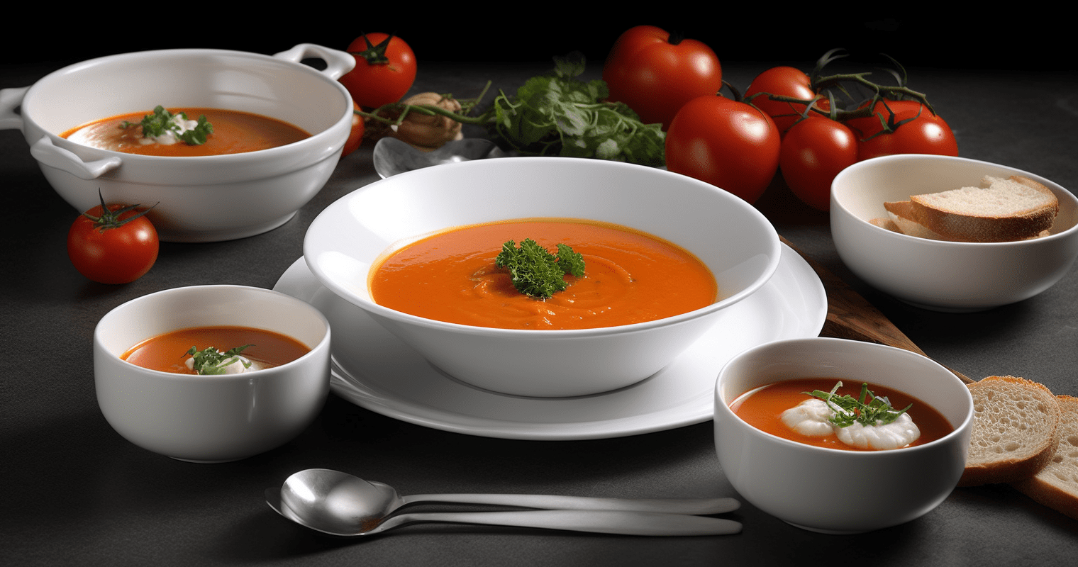 Delicious and Creamy Tomato Basil Soup Recipe