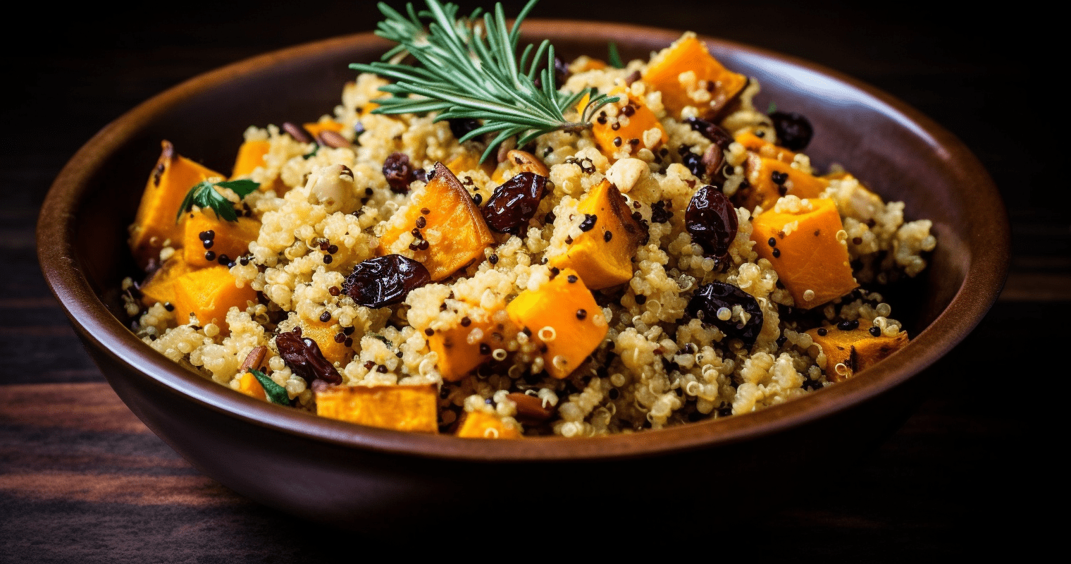 Roasted Butternut Squash and Quinoa Salad