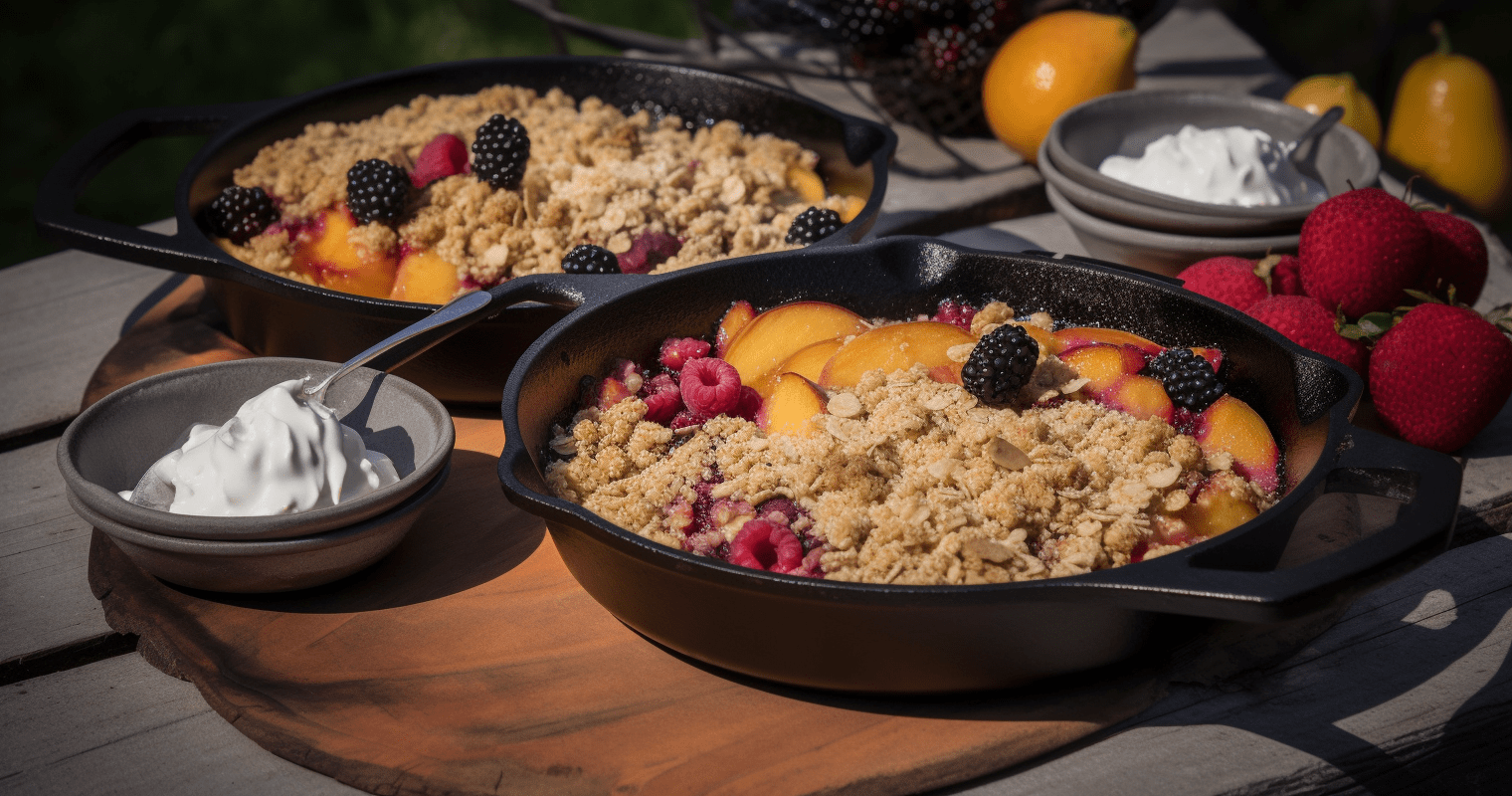 Image of Campfire Fruit Crumble
