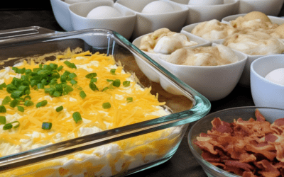 Indulge in the Delightful Keto Croissant Breakfast Casserole