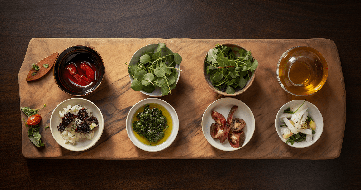 Three Sisters Salad Ingredients
