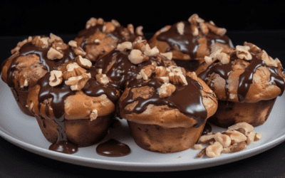 Decadent Banana Nutella Muffins: A Perfect Blend of Sweetness and Nuttiness