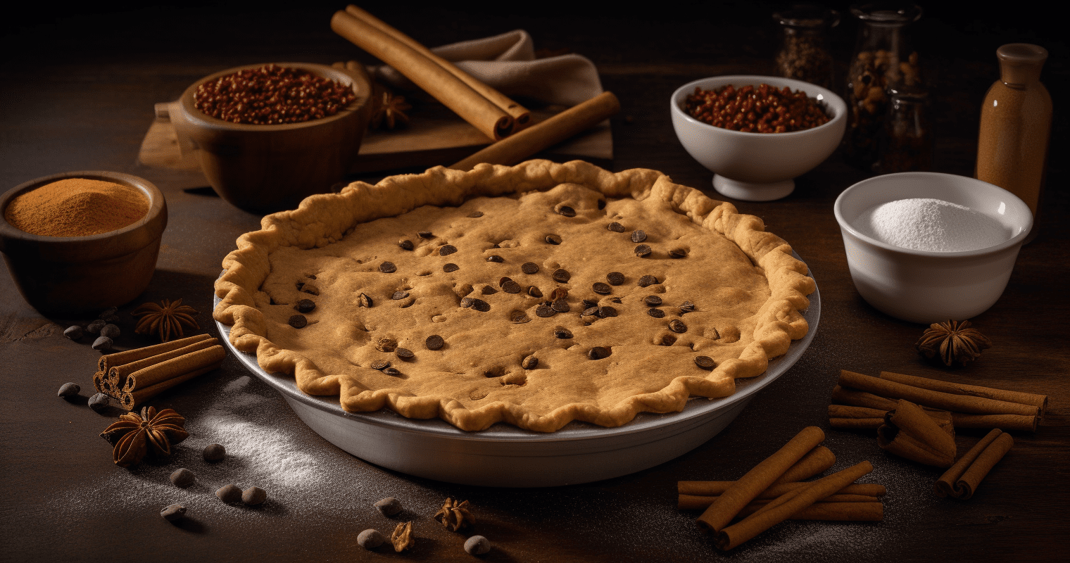Fall Spice Chocolate Chip Cookie Pie Cooking Instructions