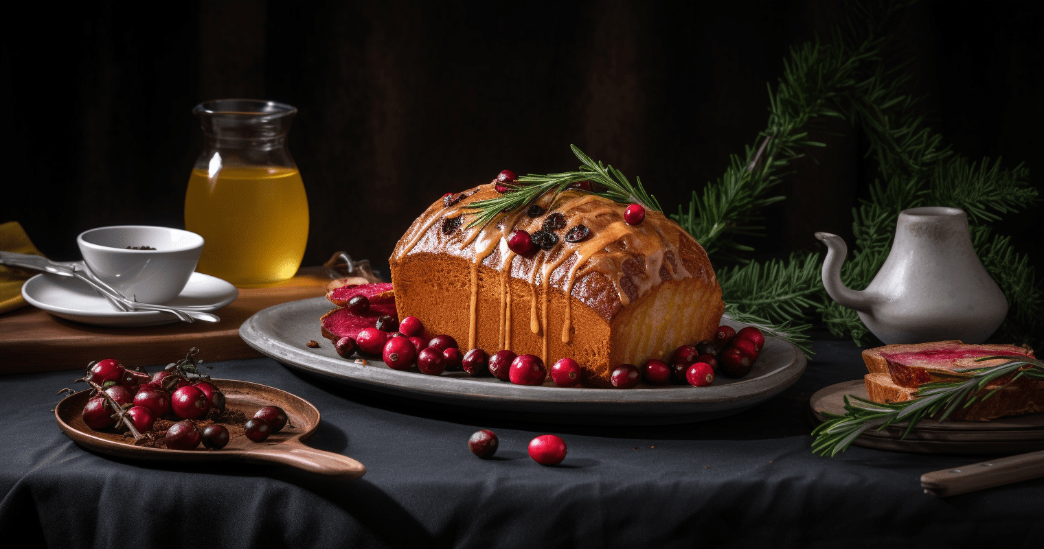 Cranberry Bread with Apple Cider Glaze Cooking Instructions