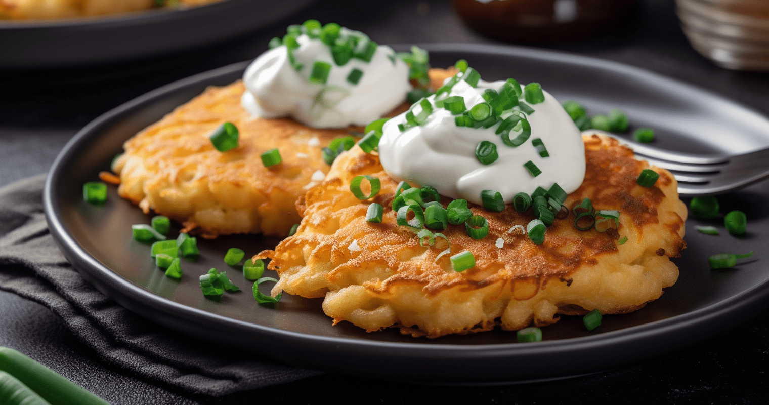 Cheesy Mashed Potato Pancakes Cooking Instructions