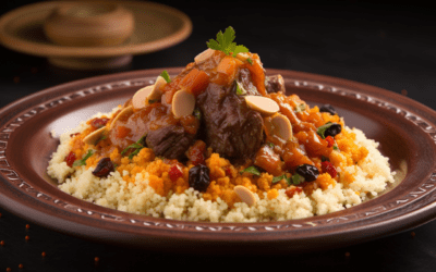 Experience the Flavors of Morocco with this Delicious Lamb Tagine and Couscous Recipe