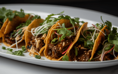 Spicy and Tangy Korean BBQ Tacos: A Fusion of Flavors from Seoul and Mexico