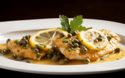 Tangy and Tender Chicken Piccata: A Taste of Sicily