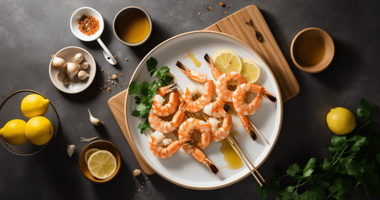 Grilled Shrimp Skewers Cooking Instructions