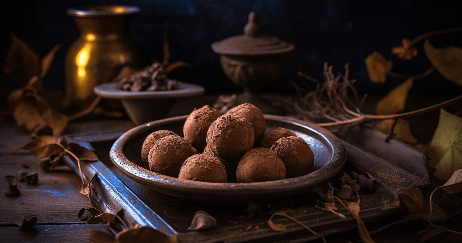 Garam Masala Chocolate Truffles