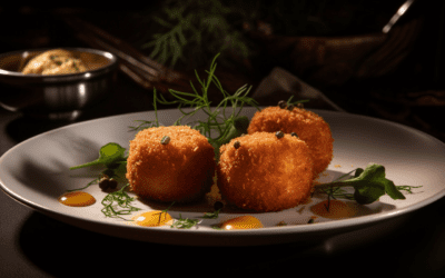 Crispy Cheese and Herb Potato Croquettes