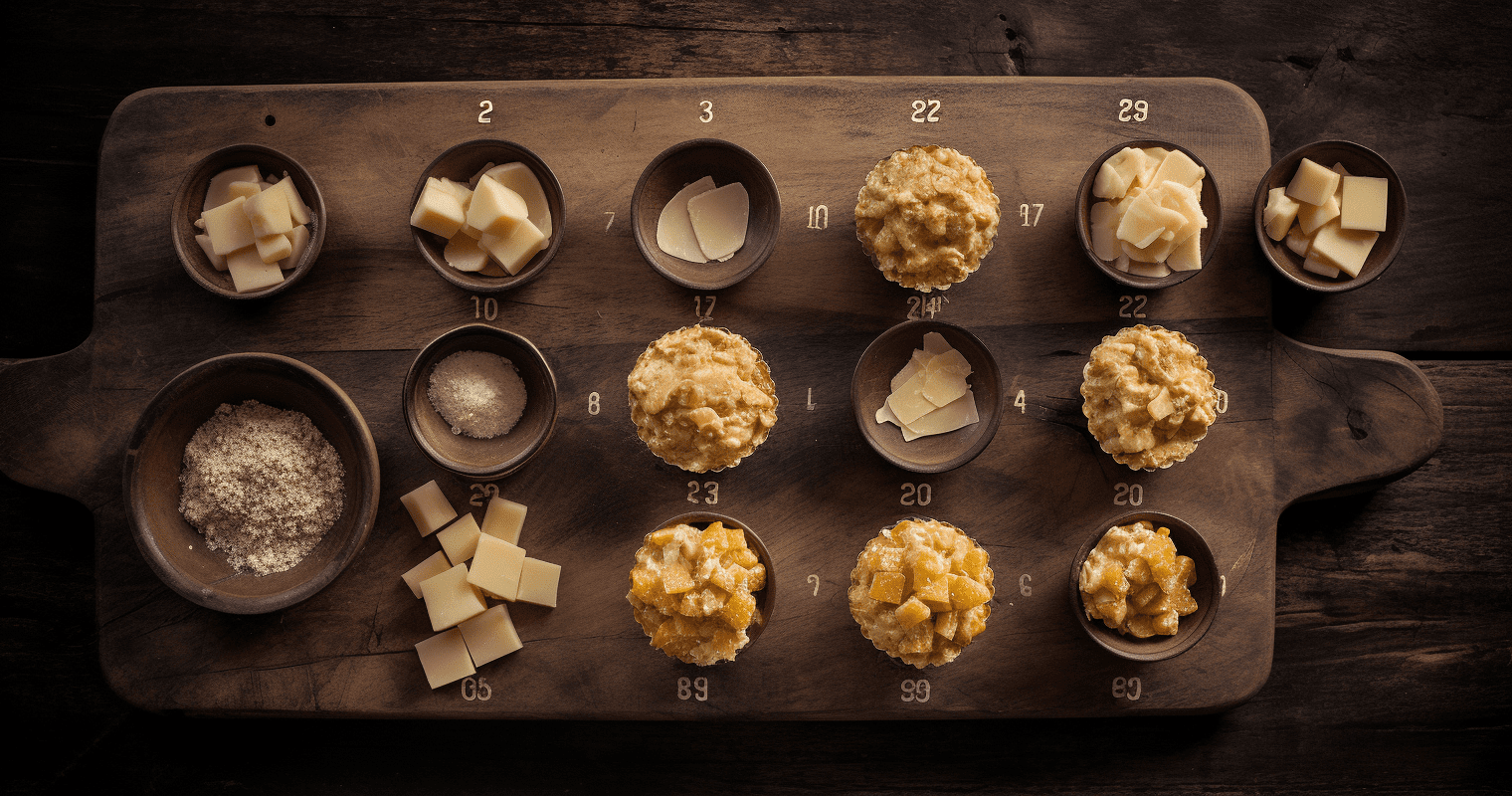 Cheddar Apple Muffins Ingredients