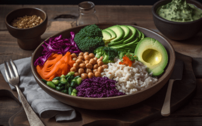 Discover Inner Peace and Harmony with the Vibrant Vegetarian Buddha Bowl