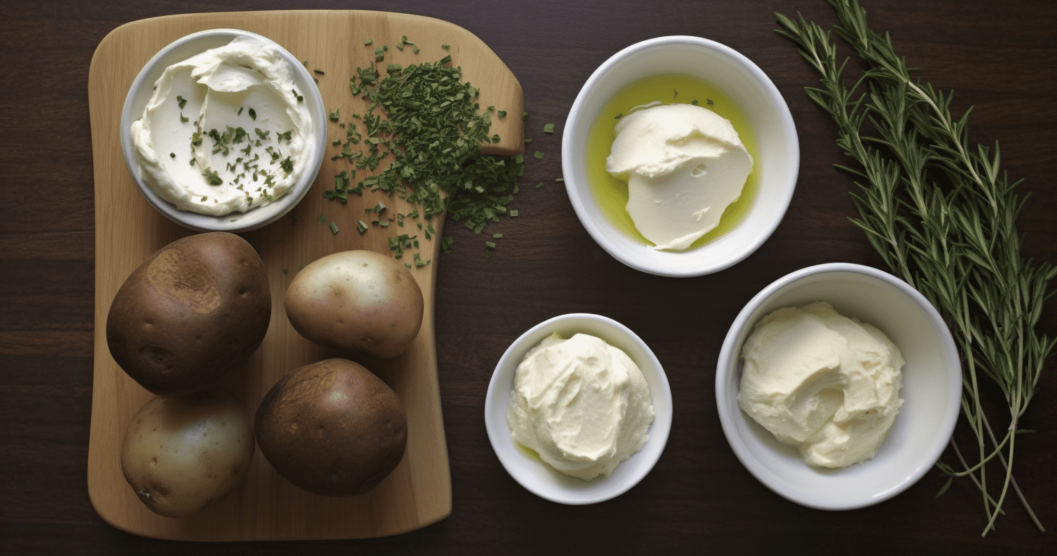 Greek Yogurt Mashed Potatoes Ingredients