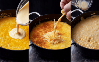 Creamy Southern-Style Garlic Cheese Grits Casserole: A Comforting Delight