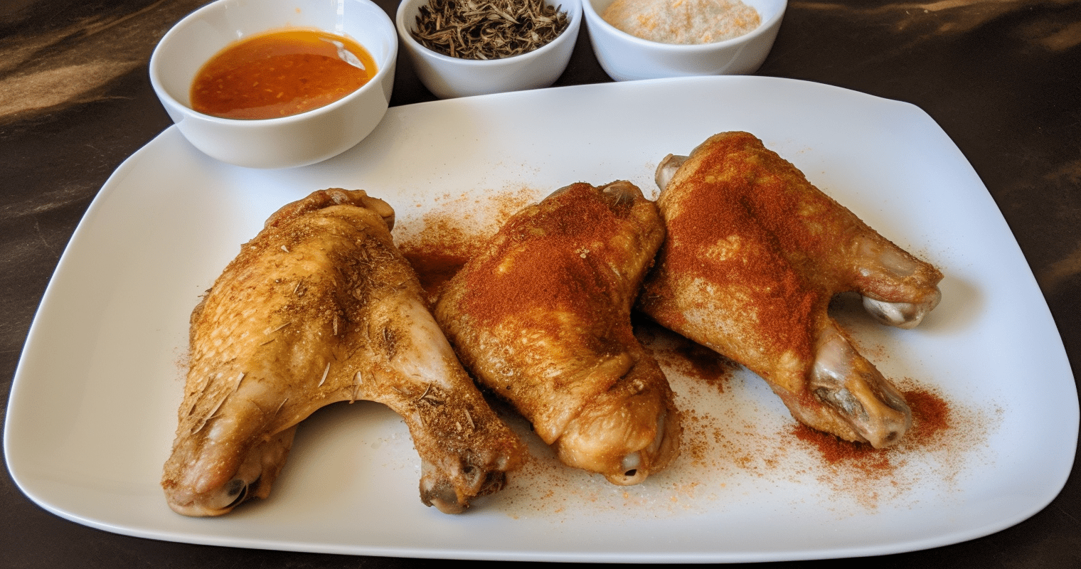 Baked Turkey Wings Ingredients