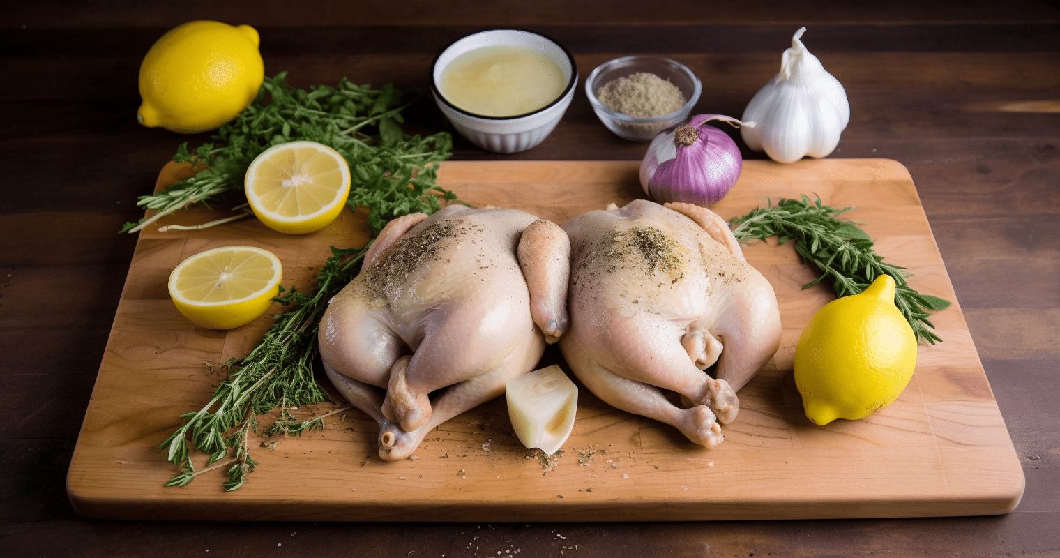 Lemon Herb Roasted Chicken Ingredients
