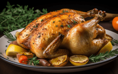 Flavorful Lemon Herb Roasted Chicken Recipe: A Savory Delight for Your Taste Buds