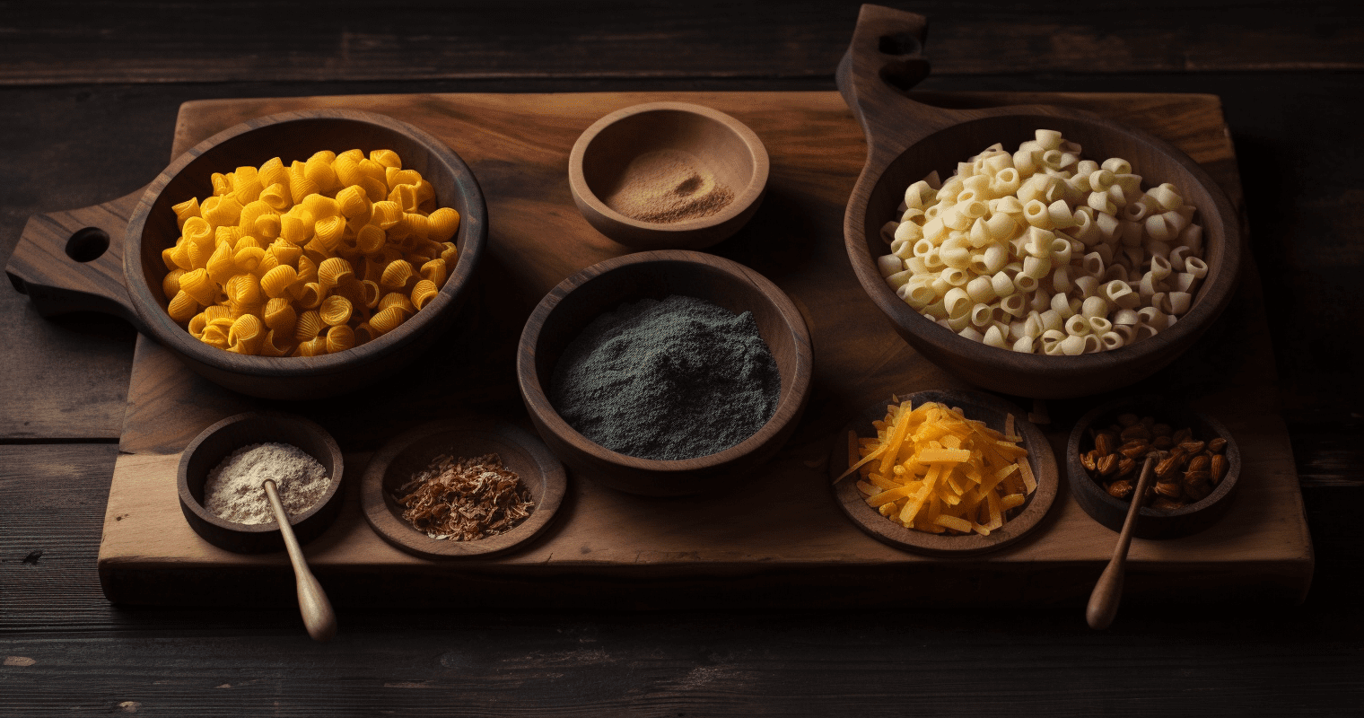 Mac and Cheese Ingredients