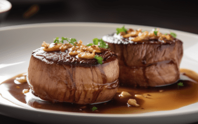 Sensational Tournedos Rossini: A Symphony of Beef, Foie Gras, and Truffle with Decadent Madeira Sauce