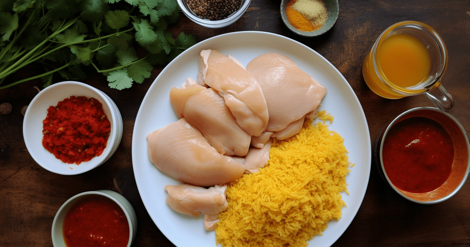 Spicy Chicken and Saffron Rice Cooking Instructions