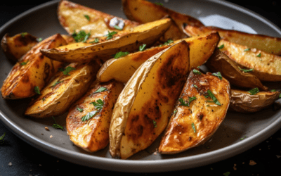 Deliciously Crispy Air Fryer Potato Wedges: A Quick and Easy Recipe for Perfectly Seasoned Spuds