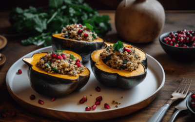 Delicious Quinoa-Stuffed Acorn Squash: A Perfect Autumn Meal