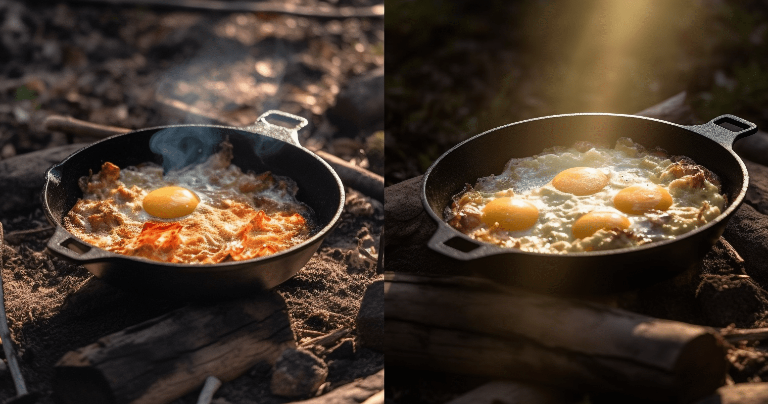 Campfire Breakfast Hash Final Dish